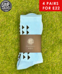 Grip Socks Light Blue Anti Slip Socks Light Blue