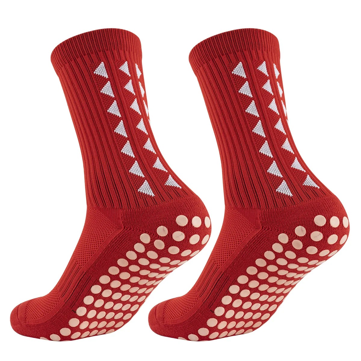 Grip Socks Pack of 4 Pairs (Black, Red, Blue, White) - Grip Kicks