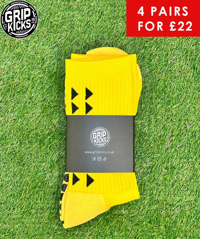 Grip Socks Yellow Anti Slip Socks Yellow