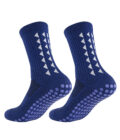 Grip Socks Blue Anti Slip Socks Blue