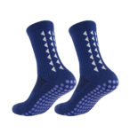 Grip Socks Blue Anti Slip Socks Blue