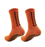 Grip Socks Orange Anti Slip Socks Orange