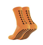 Grip Socks Orange Anti Slip Socks Orange