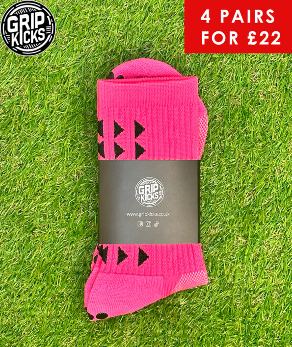 Grip Socks Pink Anti Slip Socks Pink