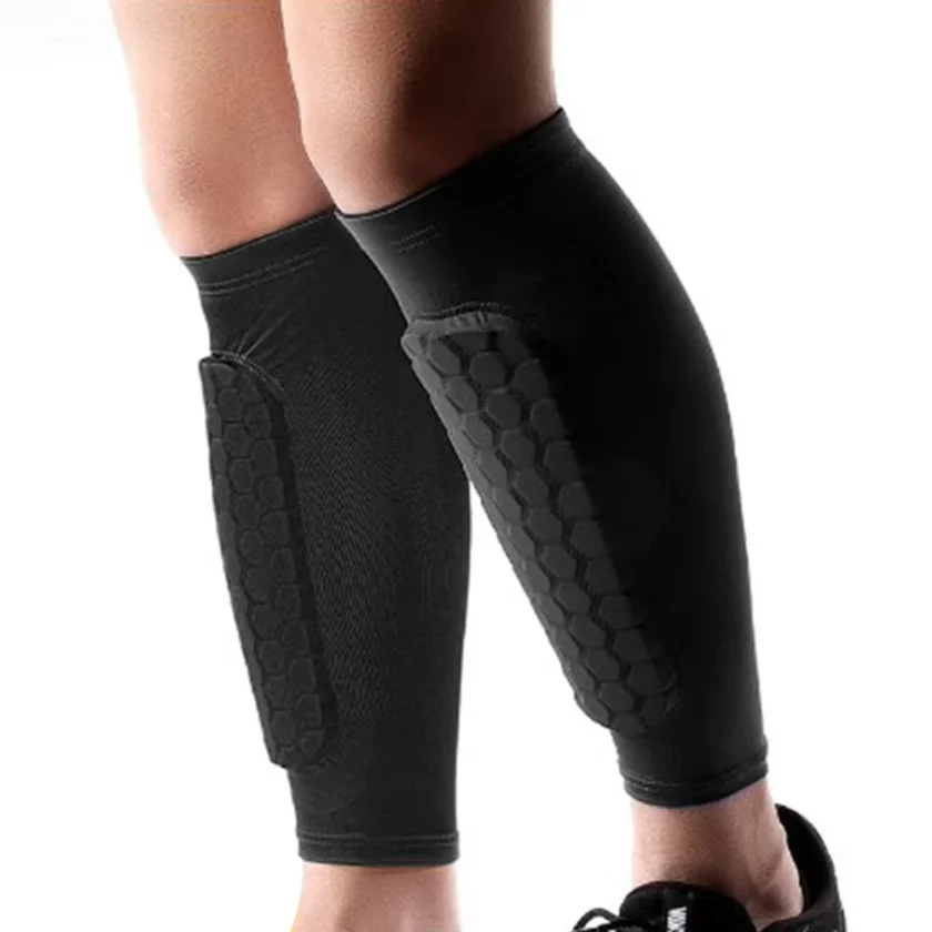 Shin Pads with Honeycomb Protective Gear - Image 2